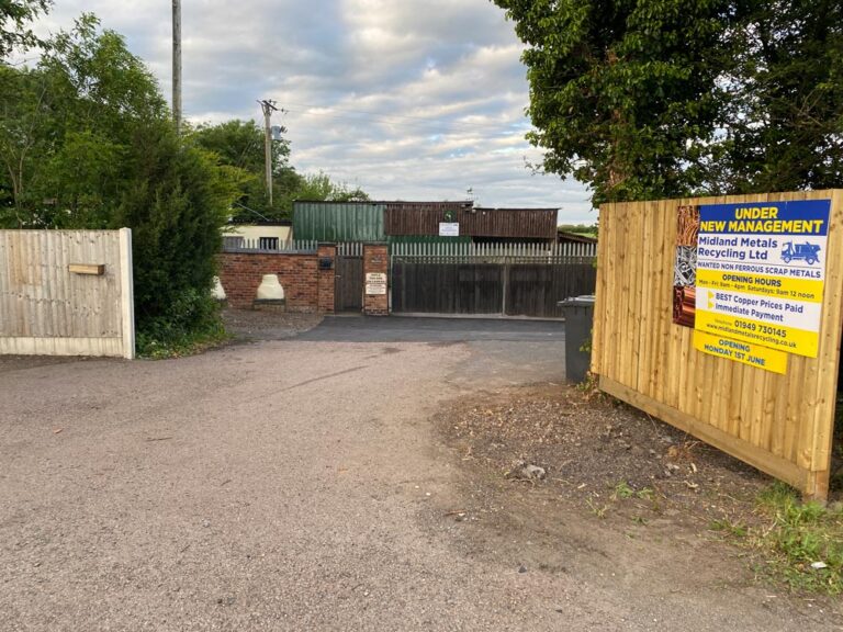 New Metal Yard Near Bingham